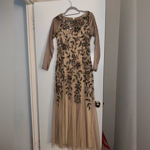 Fully lined modest dress long sleeve